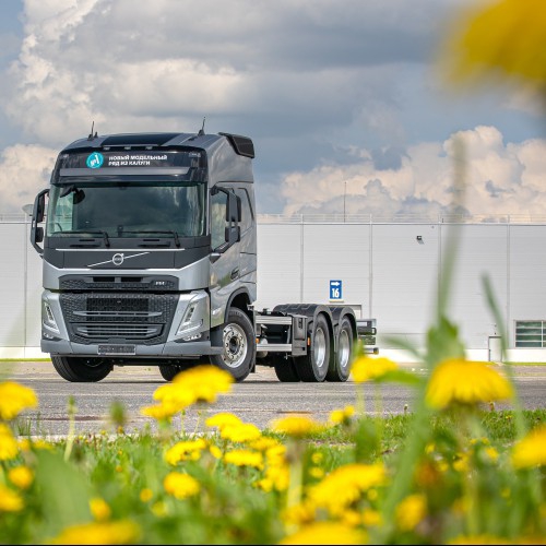 New model range trucks first rolled off the production line of the Volvo Kaluga plant in the second quarter of 2021